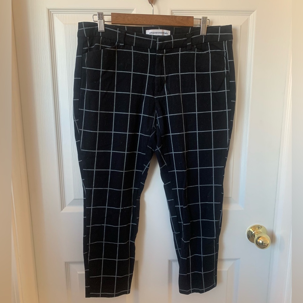 Amazon Essentials Black Trousers
